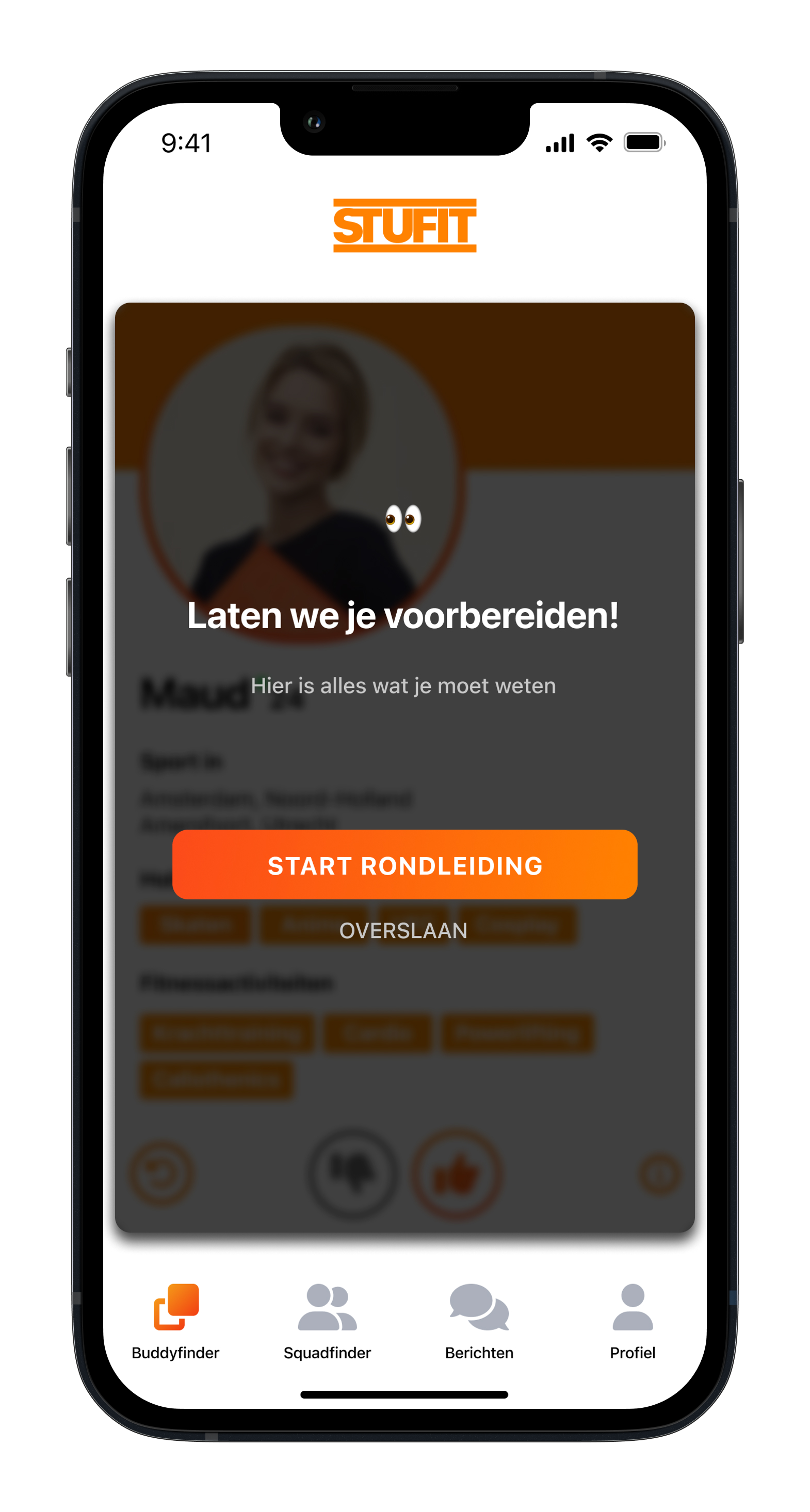 Buddyfinder - Onboarding