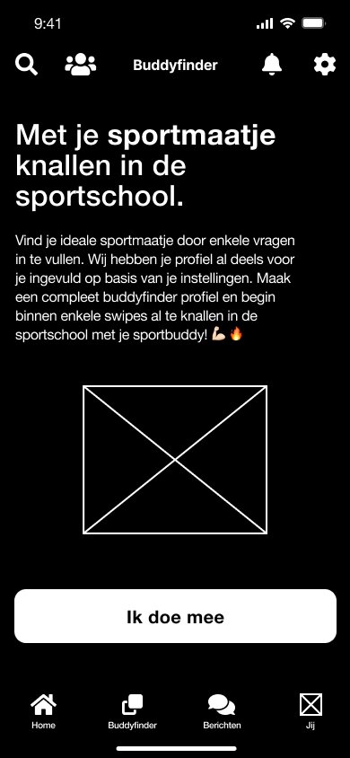Sportbuddy - introductie